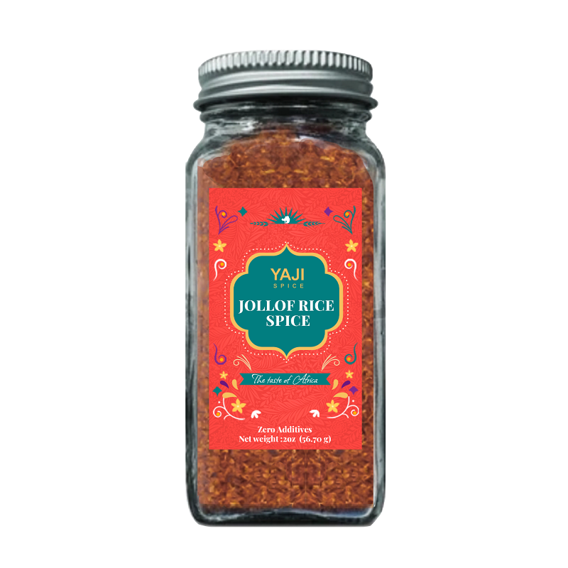 Yaji Spice Jollof Rice Spice Bottle Front