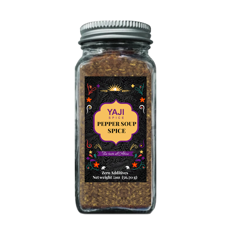 Yaji Spice Pepper Soup Spice Blend Bottle Front