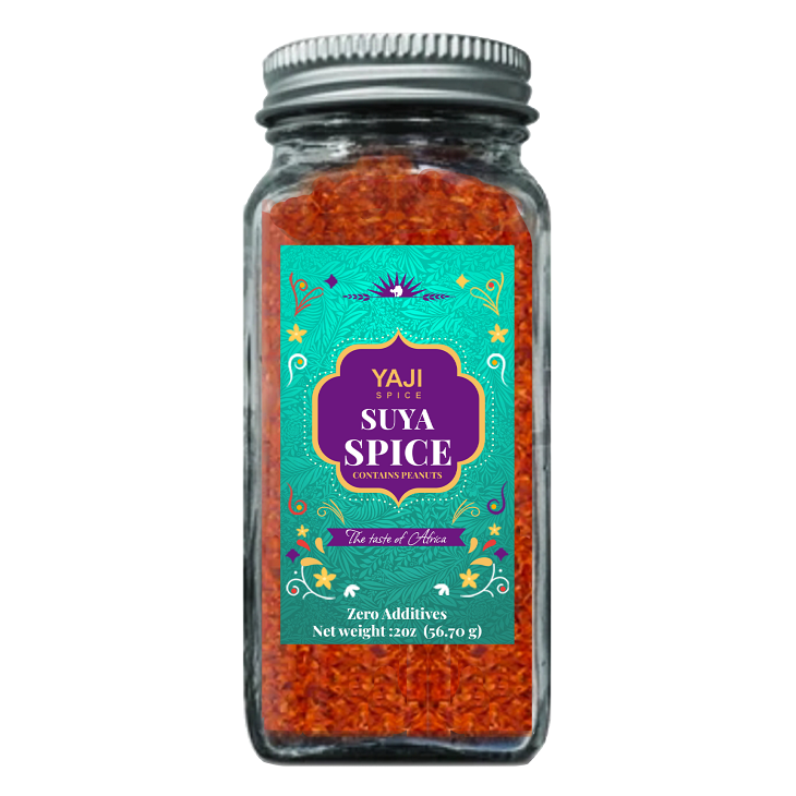 Yaji Spice Suya Spice Blend Bottle Front