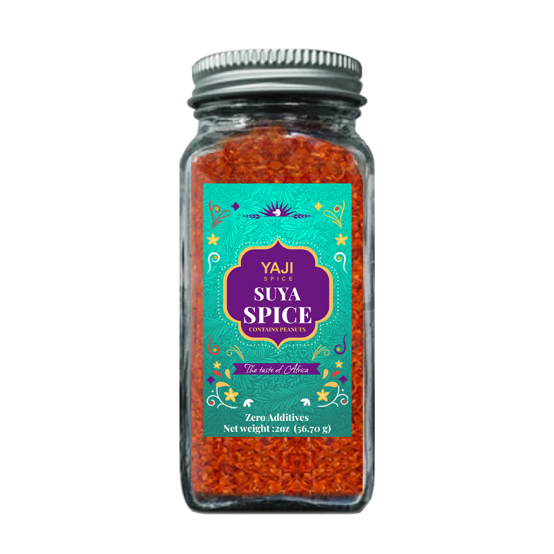 Yaji Spice Suya Spice Blend Bottle Front